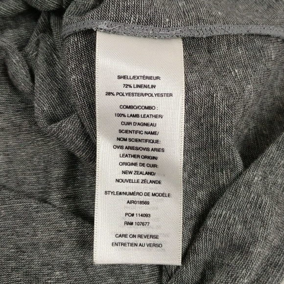 NWT Alice+Olivia Kassie linen cowl drape top - Picture 6 of 6